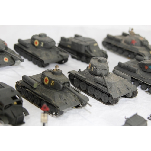 586 - QUANTITY OF MILITARY VEHICLE MODELS