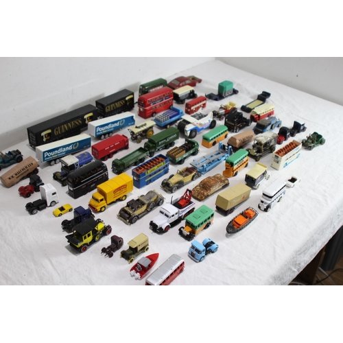 587 - QUANTITY OF DIE CAST CARS