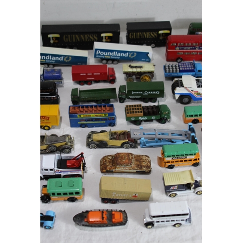 587 - QUANTITY OF DIE CAST CARS