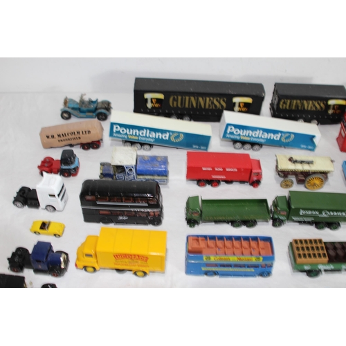 587 - QUANTITY OF DIE CAST CARS