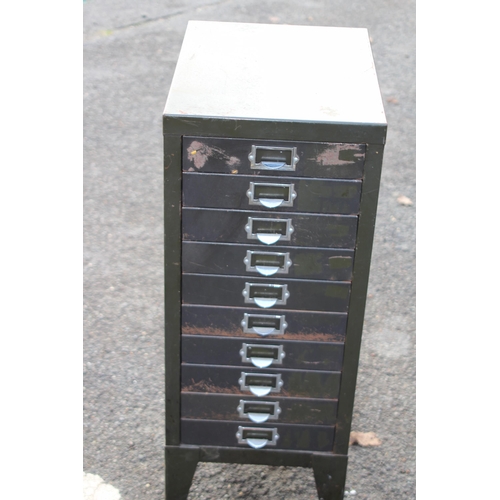 125 - BISLEY FILING CABINET 
30 X 29 X 74CM