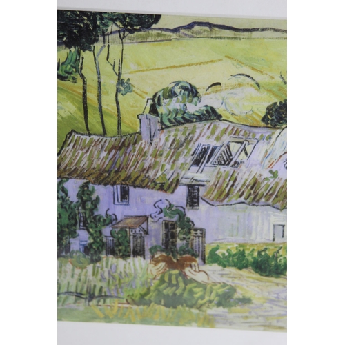 149 - VINCENT VAN GOGH PRINT FARMS NEAR AUVERS 1890 (MQ)
62 X 36CM