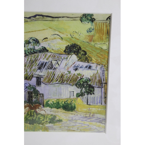 149 - VINCENT VAN GOGH PRINT FARMS NEAR AUVERS 1890 (MQ)
62 X 36CM