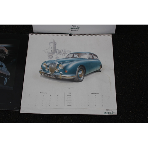 151 - QUANTITY OF JAGUAR PICTURE AND CALENDARS
75 X 64CM