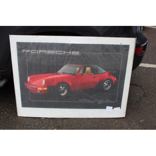 153 - QUANTITY OF RETRO CAR POSTERS
97 X 69CM