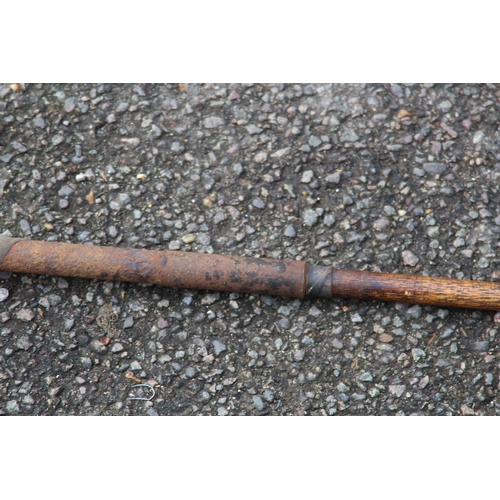 376 - UNUSUAL ANTIQUE ADJUSTABLE GOLF CLUB STAMPED PATENT APPLIED FOR