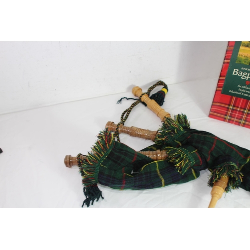 381 - VINTAGE CHILDS BAGPIPES