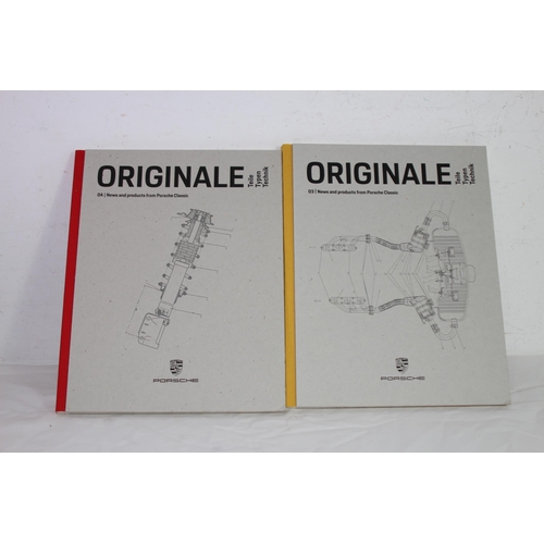 382 - QUANTITY OF VINTAGE PORSCHE PART MANUALS