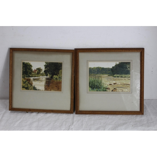 161 - 2 X WATERCOLOURS SIGNED NORMAN WILKINSON
30 X 29CM