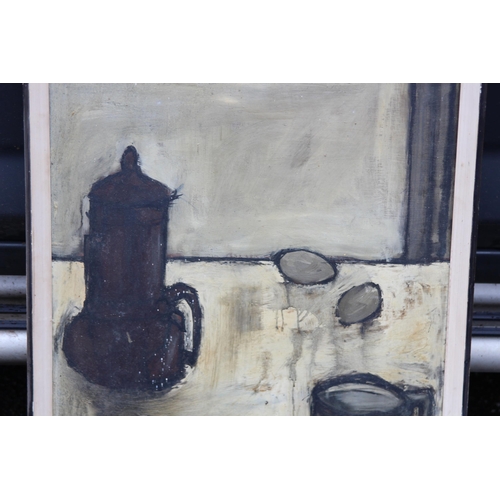 164 - OIL ON BOARD SIGNED MCDOWELL 1958 (MQ)
81 X 55CM