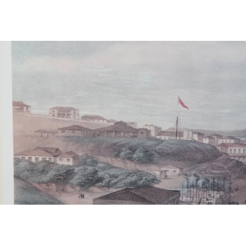 172 - 2 X ANTIQUE PRINTS OF HONG KONG
63 X 50CM