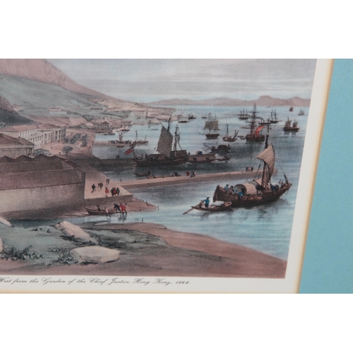 172 - 2 X ANTIQUE PRINTS OF HONG KONG
63 X 50CM