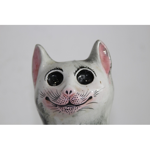 790 - VINTAGE WEMYSS GRISELDA HILL POTTERY CAT (MQ)
34CM