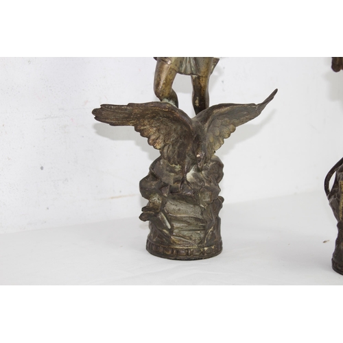 820 - PAIR OF SELTER FIGURES
45CM