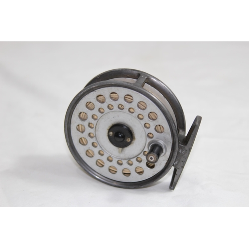 438 - HARDY THE VISCOUNT 130 AND J.W YOUNG THE PRIDEX LIGHTWEIGHT FLY REELS