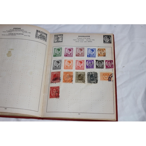 452 - 2 X VINTAGE STAMP ALBUMS