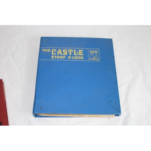 452 - 2 X VINTAGE STAMP ALBUMS