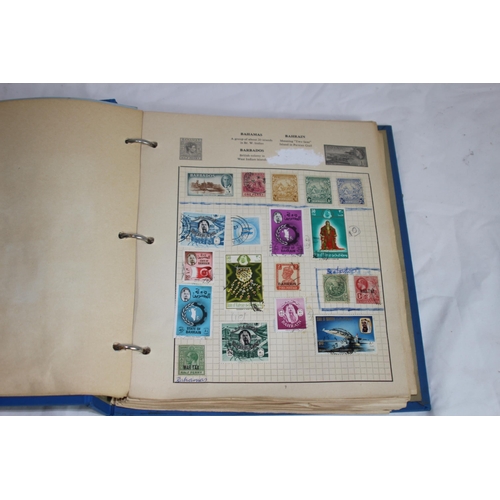 452 - 2 X VINTAGE STAMP ALBUMS