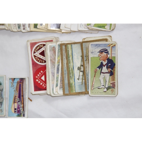 453 - QUANTITY OF CIGARETTE CARDS AND OLD TINS