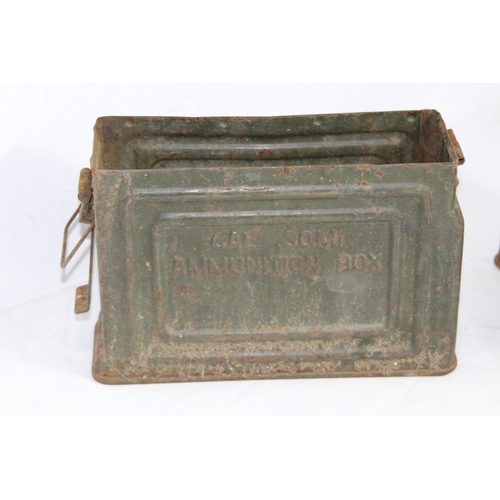 740 - 2 X AMERICAN AMMO BOXES