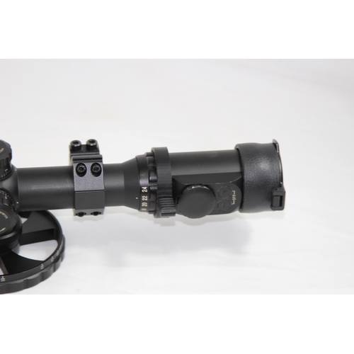 742 - NIKKO STIRLING PLATINUM 6-24 X 56 IR RIFLE SCOPE