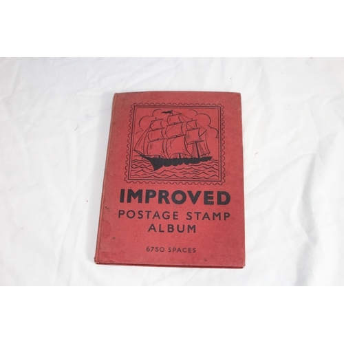 452 - 2 X VINTAGE STAMP ALBUMS