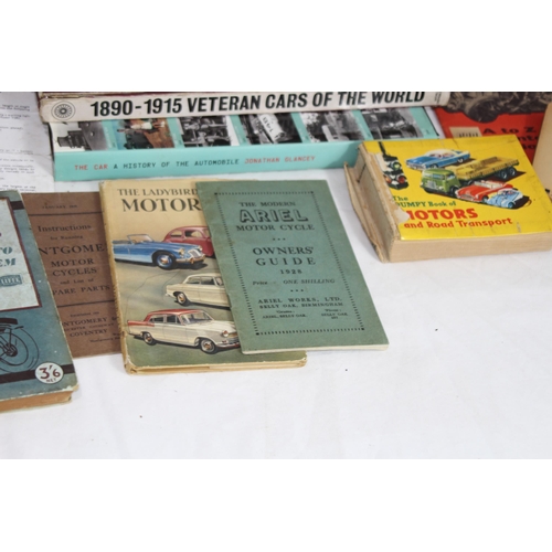 479 - QUANTITY OF VINTAGE AUTOMOBILE BOOKS