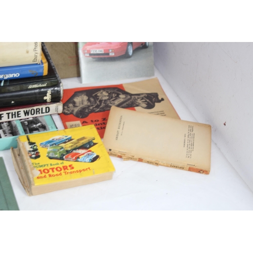 479 - QUANTITY OF VINTAGE AUTOMOBILE BOOKS