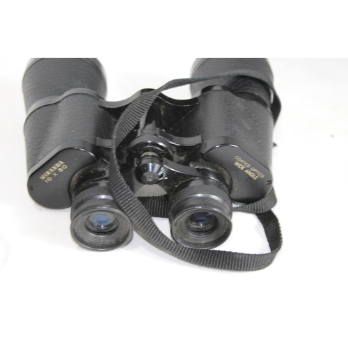 488 - 3 X PAIRS OF VINTAGE BINOCULARS