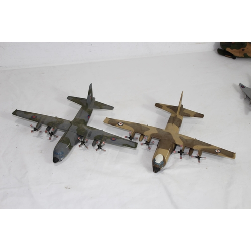 592 - QUANTITY OF CORGI AVIATION ARCHIVE MODELS PLANES AND HELICOPTERS