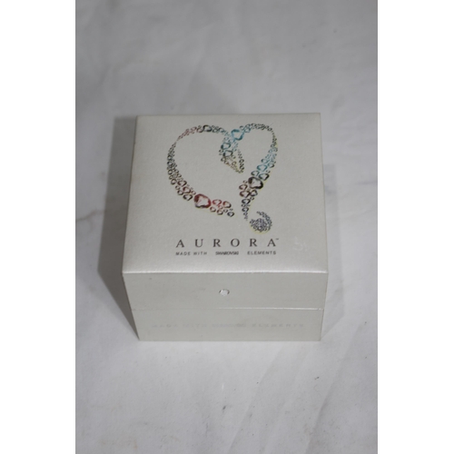 836 - AURORA BRACELET AND RING WITH SWAROVSKI ELEMENTS