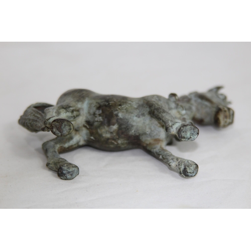 848 - BRONZE HORSE 
11 X 13CM