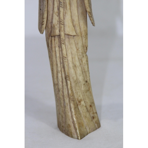 851 - ANTIQUE ORIENTAL BONE FIGURE
25CM