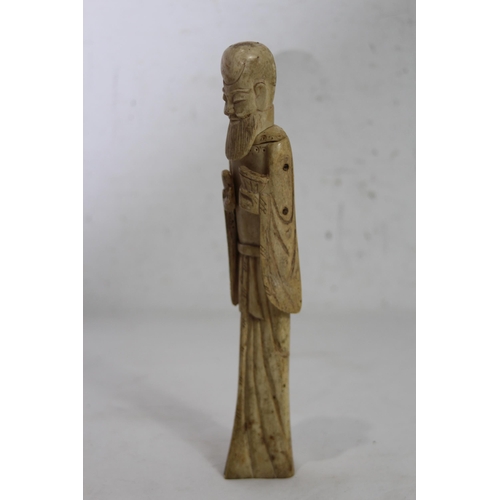 851 - ANTIQUE ORIENTAL BONE FIGURE
25CM