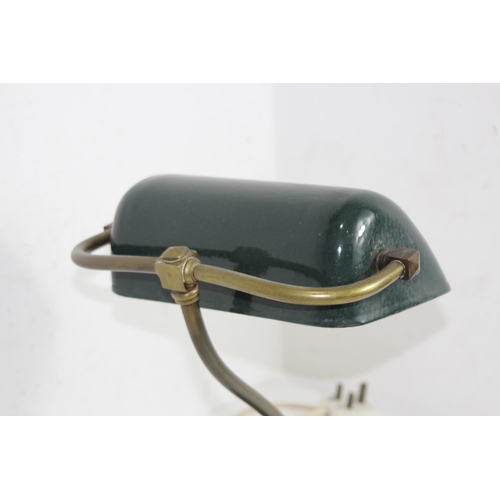 210 - VINTAGE ENAMEL SHADE DESK LAMP
46CM