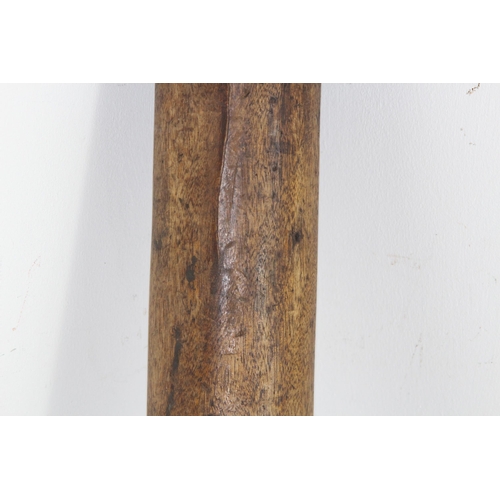 491 - ANTIQUE WOODEN PUMP
70CM