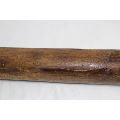 491 - ANTIQUE WOODEN PUMP
70CM