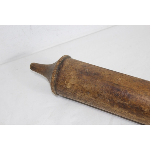 491 - ANTIQUE WOODEN PUMP
70CM