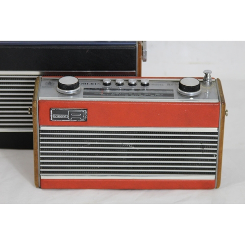 613 - 2 X ROBERTS RADIOS