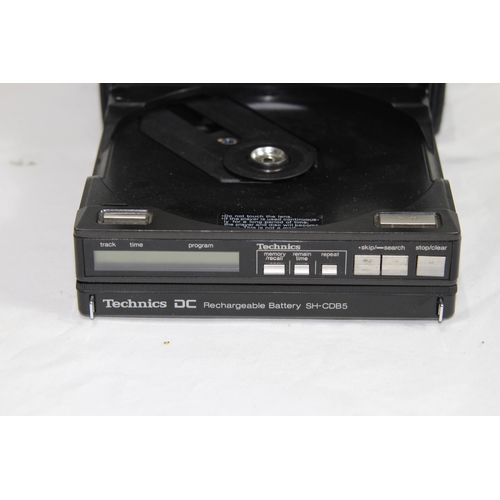 615 - TECHNICS PORTABLE C D PLAYER DIGITAL MODEL SL - XP5 (MQ)