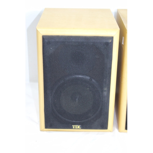 620 - PAIR OF T.D.L SPEAKERS (MQ)
20 X 28 X 31CM