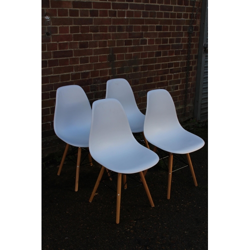 101 - 4 X RETRO IKEA CHAIRS 
40 X 48 X 83CM