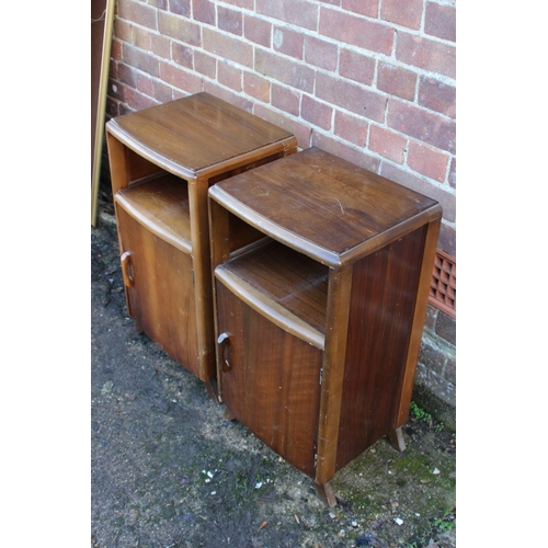 102 - PAIR OF 1950S BEDSIDE TABLES
70 X 30 X 38CM