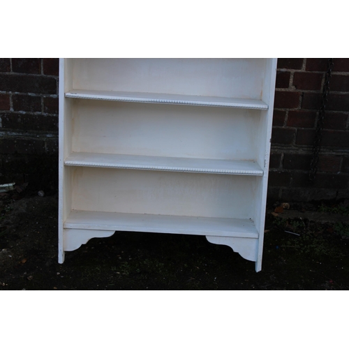 29 - 4 X PINE BOOKSHELVES 
70 X 20 X 153CM