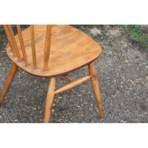 82 - 4 X ERCOL WINDSOR DINING CHAIRS
79 X 40CM