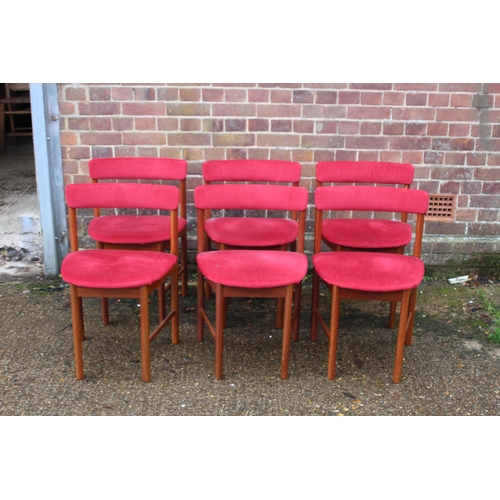 86 - SET OF 6 RETRO MCINTOSH CHAIRS
47 X 41 X 73CM