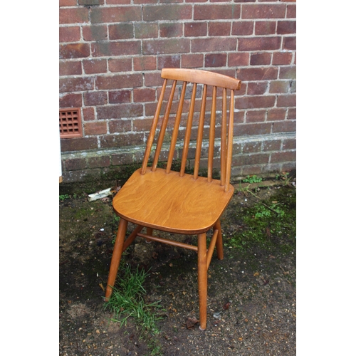 91 - RETRO KITCHEN TABLE AND 2 CHAIRS 
90 X 69 X 73CM