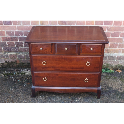 94 - STAG MINSTREL CHEST OF DRAWERS 
82 X 47 X 72CM