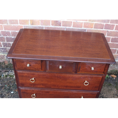 94 - STAG MINSTREL CHEST OF DRAWERS 
82 X 47 X 72CM