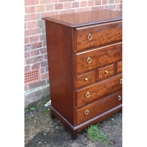 95 - STAG MINSTREL CHEST OF DRAWERS 
84 X 47 X 116CM